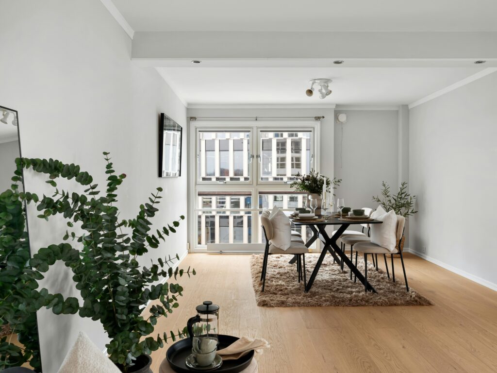 Stylish hardwood floor